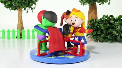 KIDS ENJOY SKATING ❤ PLAY DOH CARTOONS FOR KIDS