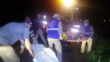 Motociclista fica ferido após sofrer queda na BR-467