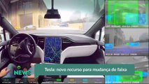 Tesla- novo recurso para mudança de faixa