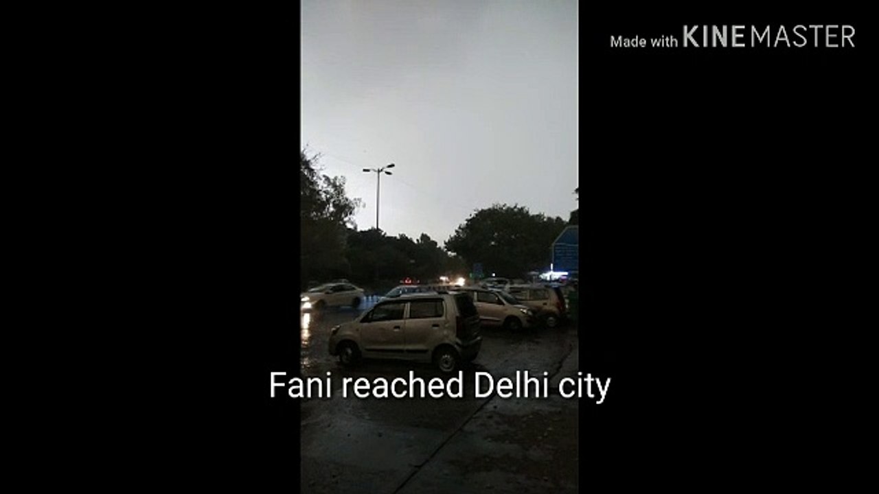 Fani Cyclone effect in Delhi City