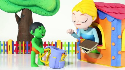LADYBUG IS CHOOSING A NEW FANCY DRESS  PLAY DOH CARTOONS FOR KIDS