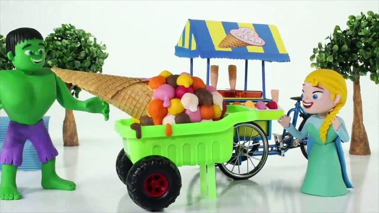 SUPERHERO FOUND A GIANT EASTER SURPRISE EGG  PLAY DOH CARTOONS FOR KIDS