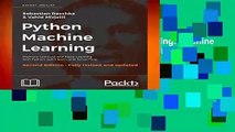 Full Version  Python Machine Learning: Machine Learning and Deep Learning with Python,
