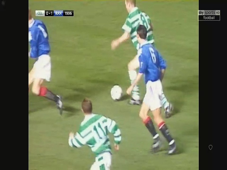 Celtic-Rangers Scottish League November14-1996 Sky Sport Football