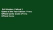 Full Version  Fallout 3 Game of the Year Edition: Prima Official Game Guide (Prima Official Game