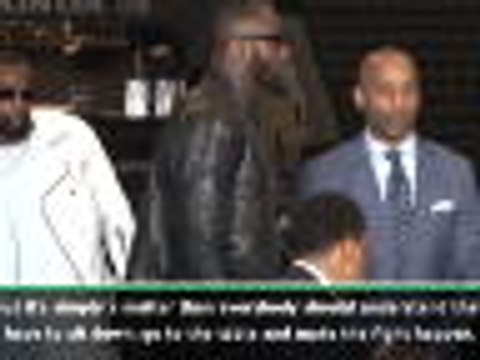 Ego is stopping Joshua v Wilder - WBC President