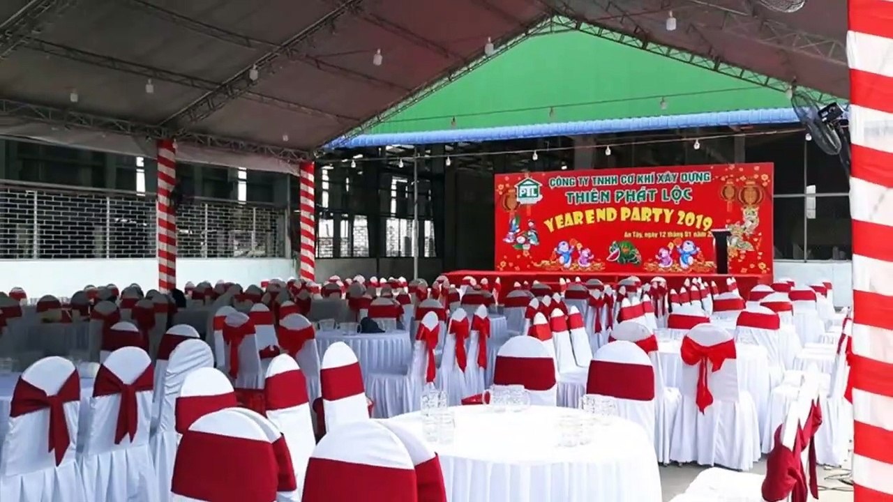 CHO THUÊ NHÀ BẠT TẠI TIỆC TẤT NIÊN CÔNG TY THIÊN PHÁT LỘC