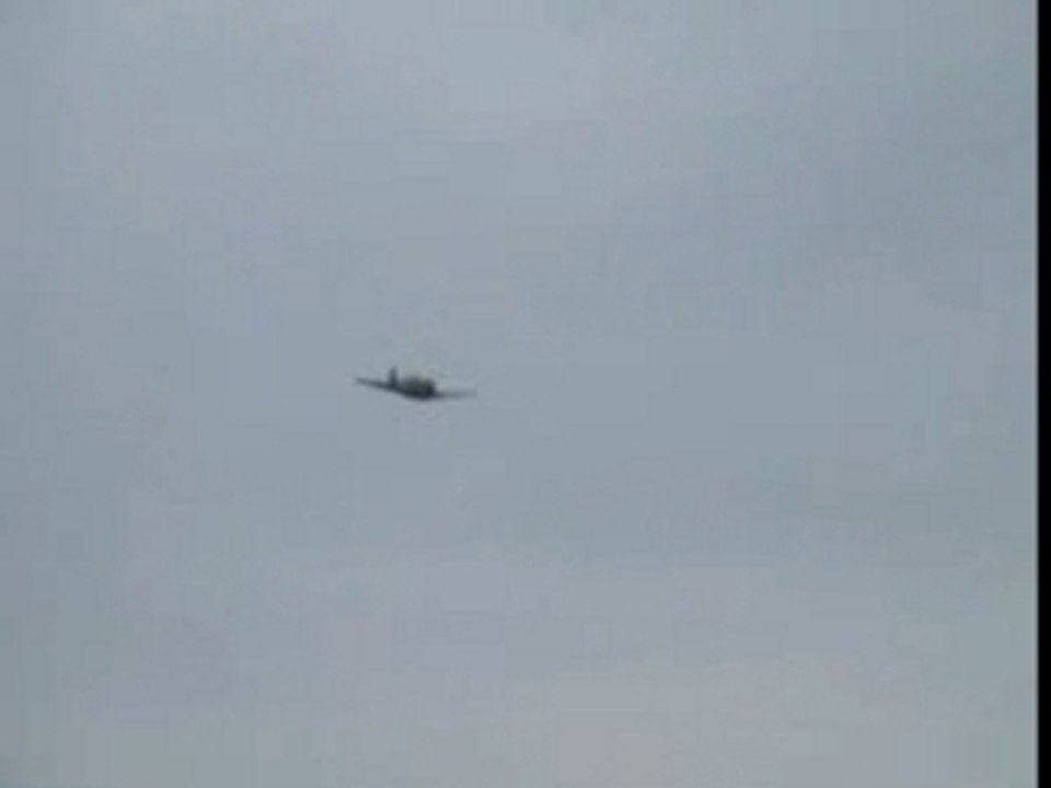 Oldtimer Fliegertreffen Hahnweide 2007 P-40 Kitty Hawk, JU52