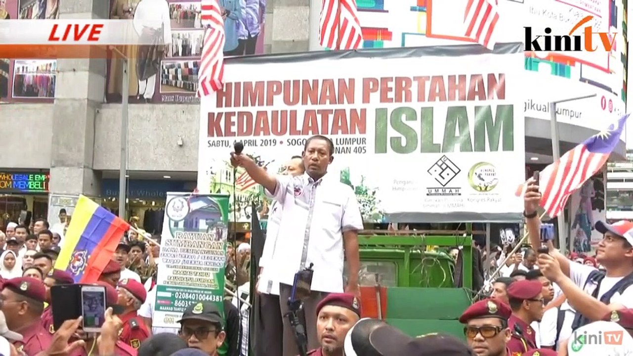 Langsung : Himpunan Pertahan Kedaulatan Islam, Kuala Lumpur