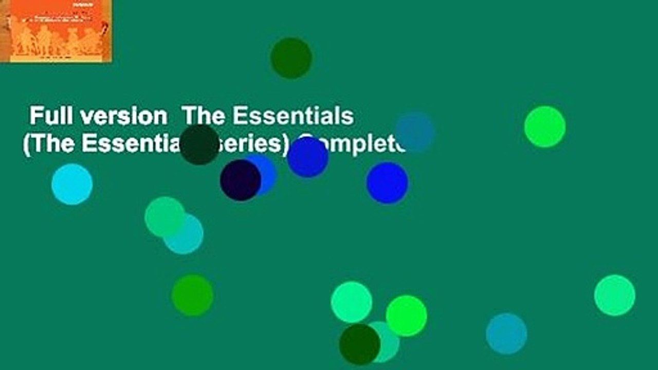 Full version  The Essentials (The Essentials series) Complete