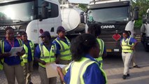 Lady lorry drivers change gears in Ghana