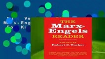 Full Version  The Marx-Engels Reader  For Kindle