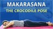 Learn How To Do The Crocodile / Makrasana Pose | Simple Yoga For Beginners | Mind Body Soul