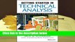 Getting Started in Technical Analysis  For Kindle