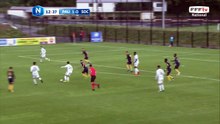 Première occasion de Cholet, la frappe passe à coté.