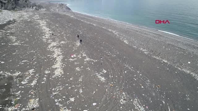 Zonguldak Sahildeki Tıbbi Atıklar Tehlike Saçıyor