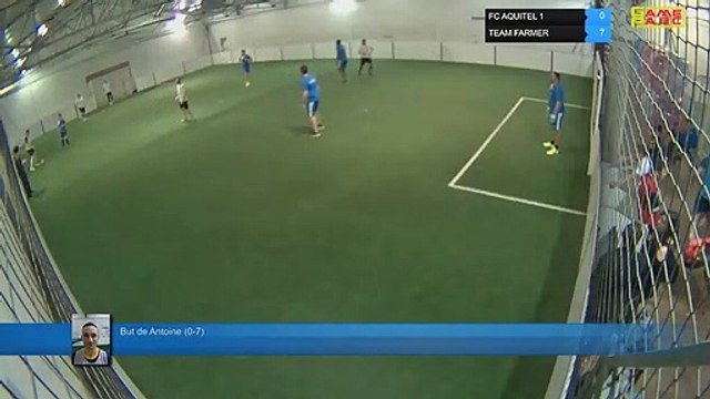 But de Antoine (0-7) - FC AQUITEL 1 Vs TEAM FARMER - 03/05/19 20:00 - LIGUE 2 - Poitiers Game Parc