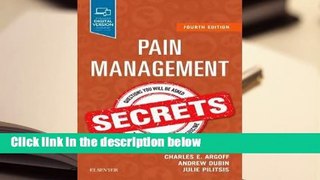 About For Books  Pain Management Secrets  Best Sellers Rank : #2