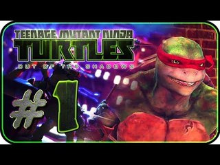 Teenage Mutant Ninja Turtles: Out of the Shadows Walkthrough Part 1 (PC, X360, PS3) Chapter 1