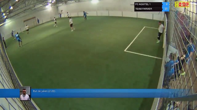 But de julien (2-20) - FC AQUITEL 1 Vs TEAM FARMER - 03/05/19 20:00 - LIGUE 2 - Poitiers Game Parc