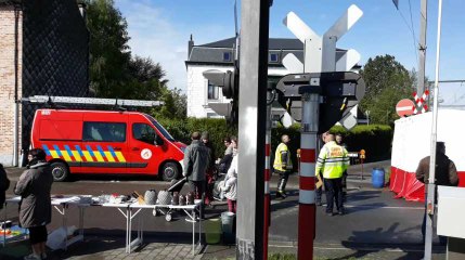 Ligne drame au passage a niveau de la rue de la Gare 1 dame tuee 04.05.2019