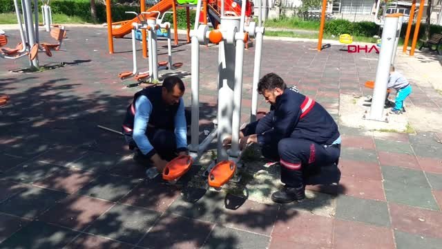 Tekirdağ Çorlu'da İtfaiyeden Cep Telefonu Kurtarma Operasyonu