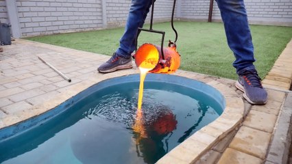 EXPERIMENT- LAVA vs POOL