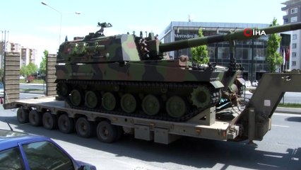 IDEF 2019 Fuarı Sonrası Askeri Araçların Dönüş Yolculuğu Böyle Görüntülendi