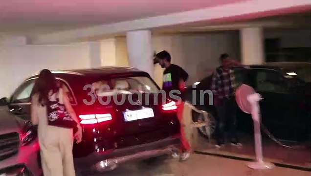 Varun Dhawan, Sidharth and Shashank Khaitan Spotted at Karan Johar House