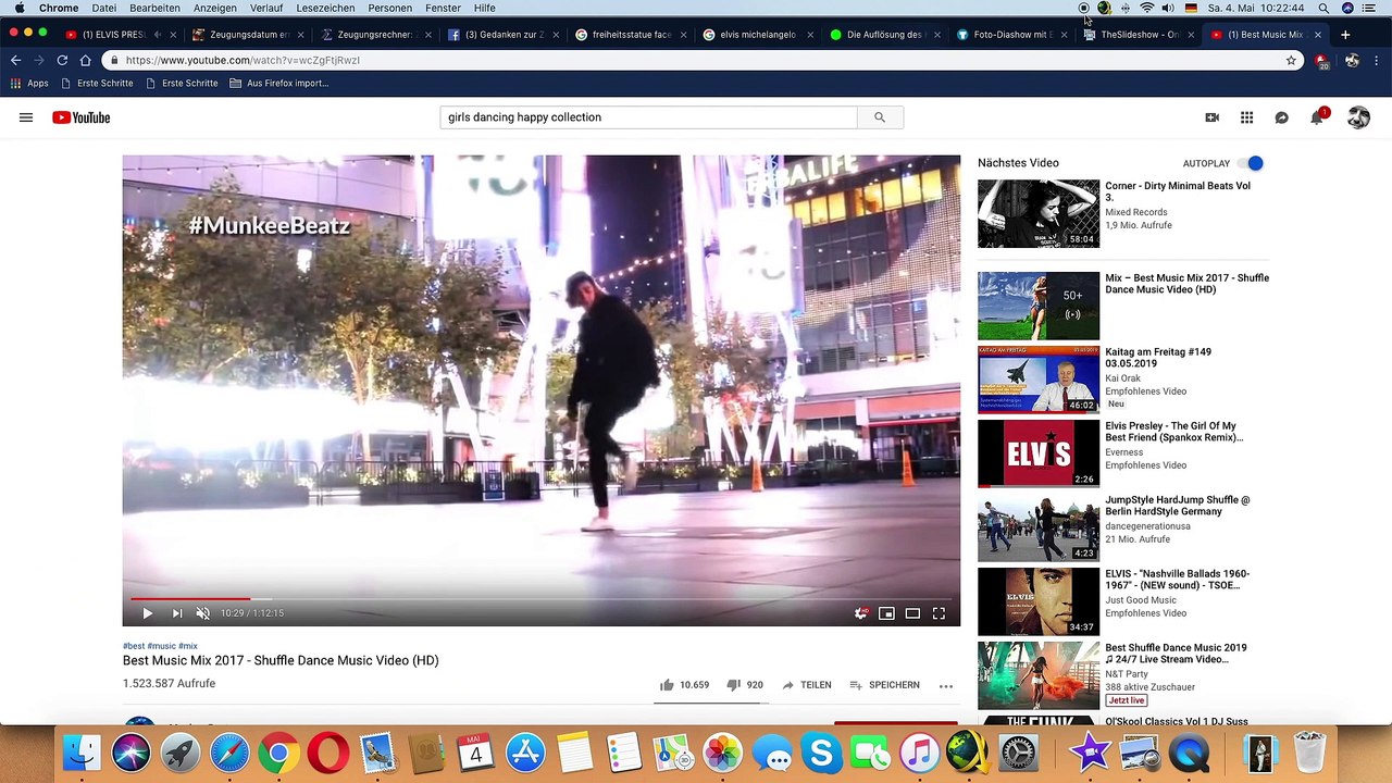 Elvis erschien auf SUN Records