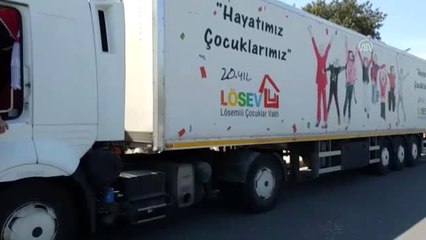 Lösev İyilikler Tırı Geldi