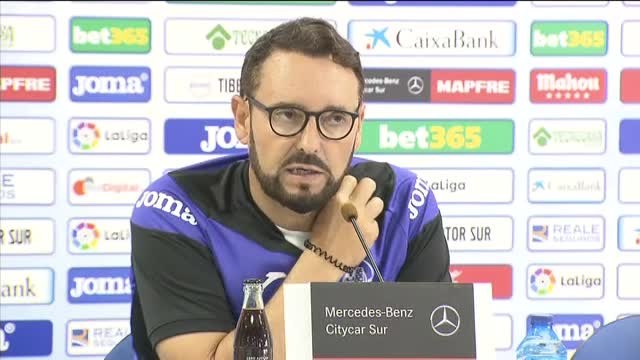 José Bordalás: Nos estamos jugando una posibilidad histórica