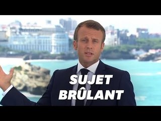 Macron veut que le G7 soit une réponse à "l'appel de l’océan et de la forêt qui brûle"