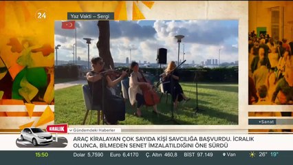 Yaz Vakti sergisi Nev Mekan'da ziyaretçilerini bekliyor