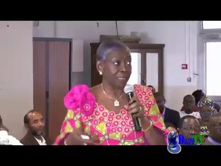 Exposé de Mme la Ministre Geneviève Bro-Grébé lors de la conférence publique du MCNCI à Paris