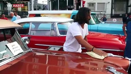 Klasik araçlar Kastamonu'da tur attı