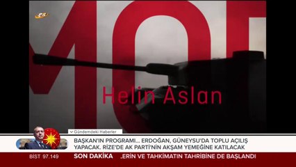 Helin Aslan ile Moderatör hafta içi her gün 15.00'te 24 TV'de