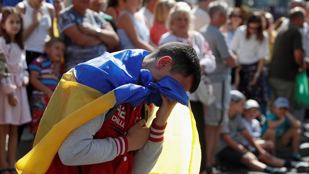 Unabhängigkeitstag in der Ukraine: Popmusik statt Panzer