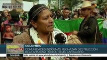 Organizaciones colombianas se movilizan en defensa de la Amazonía