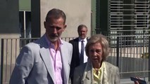 El rey Felipe, optimista tras la operación cardíaca de don Juan Carlos