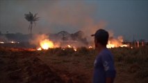الرئيس البرازيلي يأمر الجيش بالمساعدة في مكافحة حرائق الأمازون