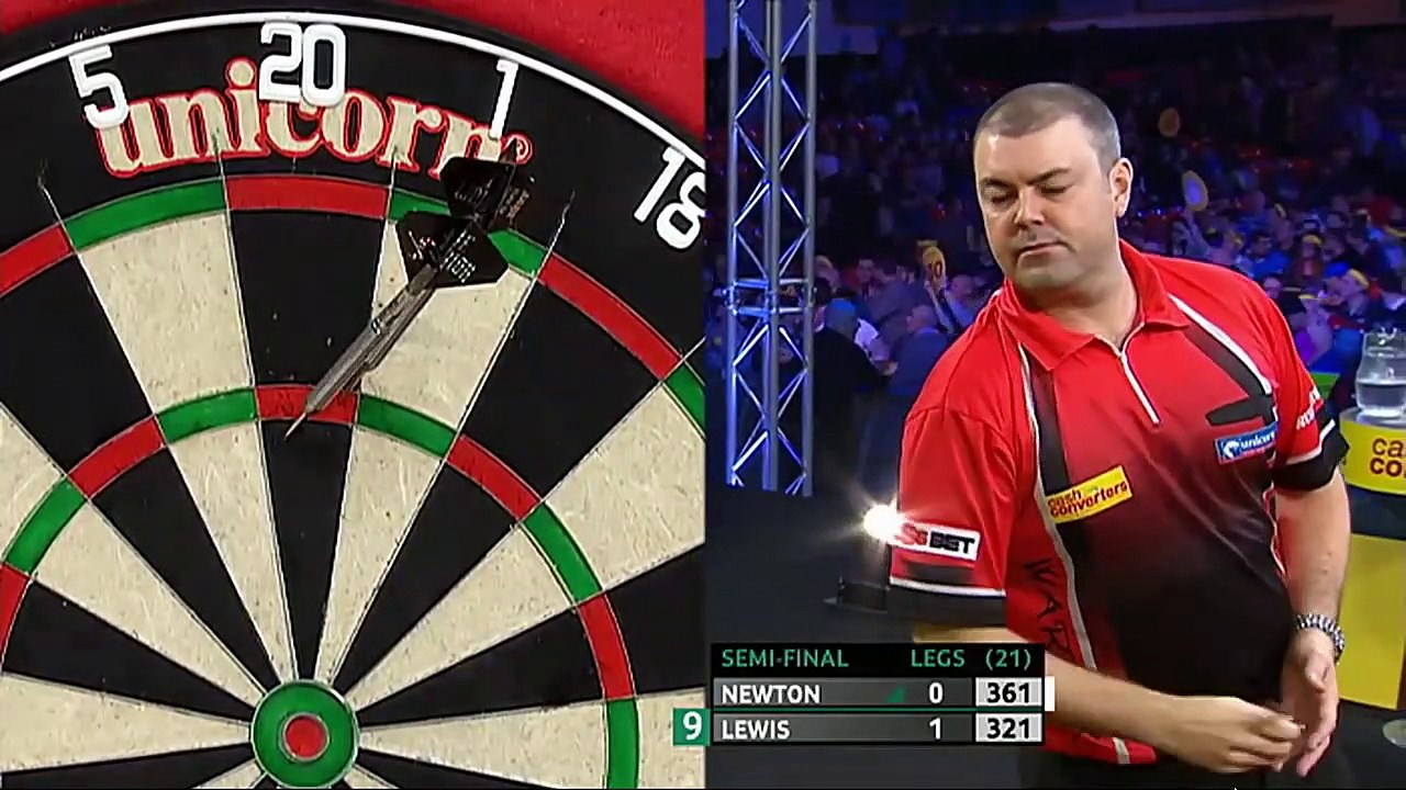 PDC Players Championship Finals 2014  SF - Lewis vs Newton