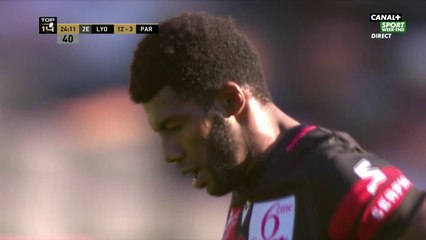 Top 14 - 1ère journée - Lyon / Paris : L'essai de Nakaitaci face à Paris