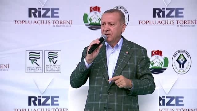 Cumhurbaşkanı Erdoğan: Belediyeleri milletimize hizmet dışında bir amaçla kullanan herkes, aynı...
