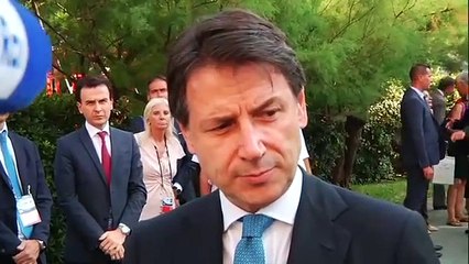 Conte al G7 di Biarritz (Francia) (24.08.19)