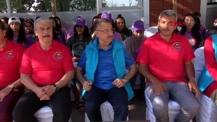 Kırşehir Cumhurbaşkanı Yardımcısı Oktay, Kırşehir'de gençlik kampını ziyaret etti-Ek