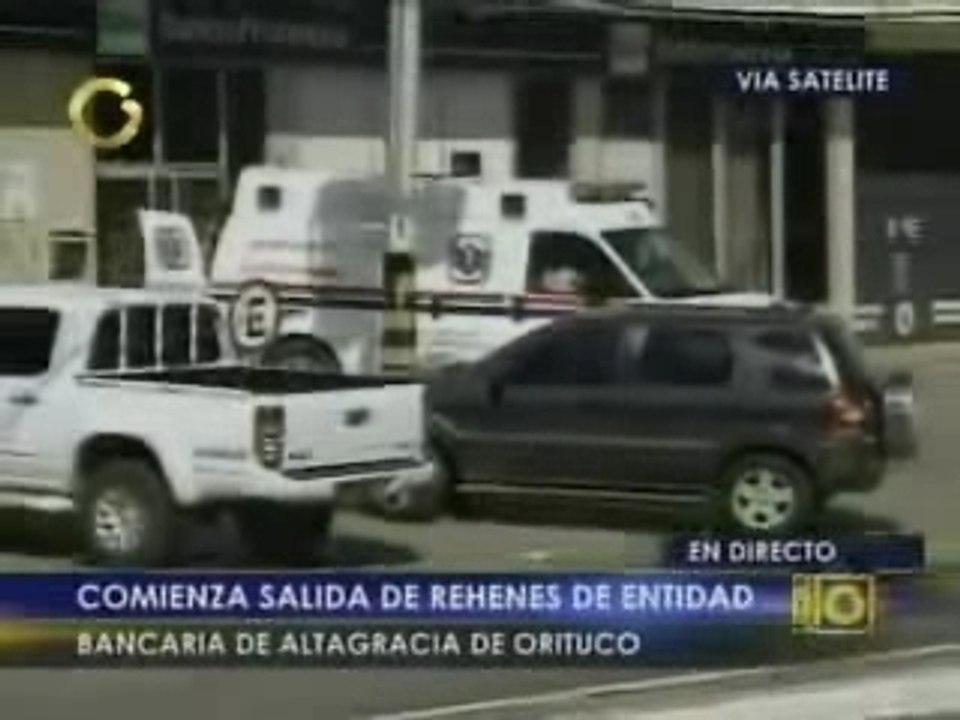 Salida de los rehenes