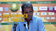 Conférence de presse Rodez Aveyron Football - US Orléans (3-3) : Laurent PEYRELADE (RAF) - Didier OLLE-NICOLLE (USO) - 2019/2020