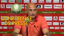 Conférence de presse AC Ajaccio - Paris FC (1-0) : Olivier PANTALONI (ACA) - Mecha BAZDAREVIC (PFC) - 2019/2020