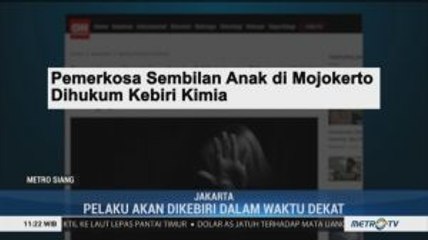 Download Video: Predator Anak di Mojokerto Dihukum Kebiri Kimia